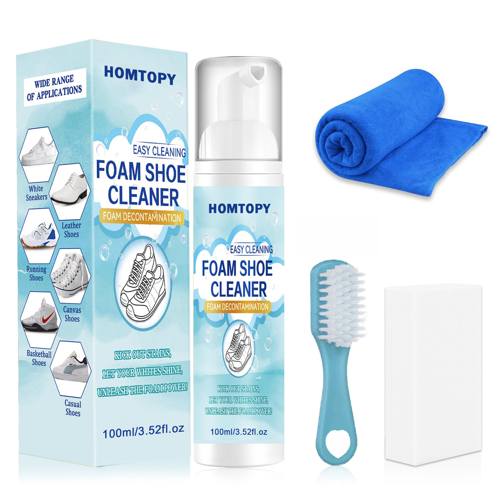 Sneaker Shoe Care Kit - Kit per la pulizia delle scarpe,