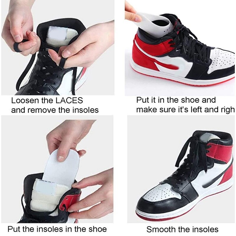 2 confezioni di nuove scarpe p - Sneaker Care Crease Protector recensione e prezzo