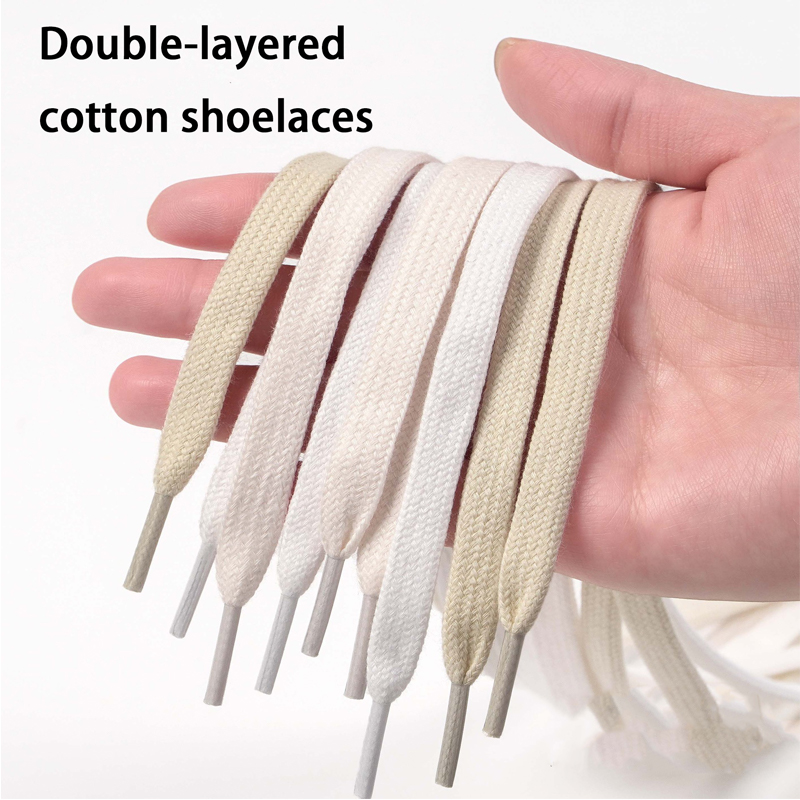 Lacci piatti in cotone, lacci  - Lace Replacement Flat recensione e prezzo