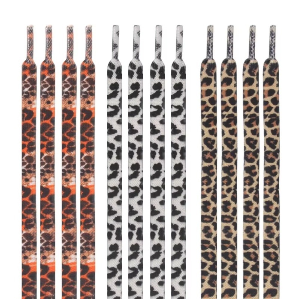 1 paio 120 cm moda stampa leop - Lace Replacement Flat recensione e prezzo