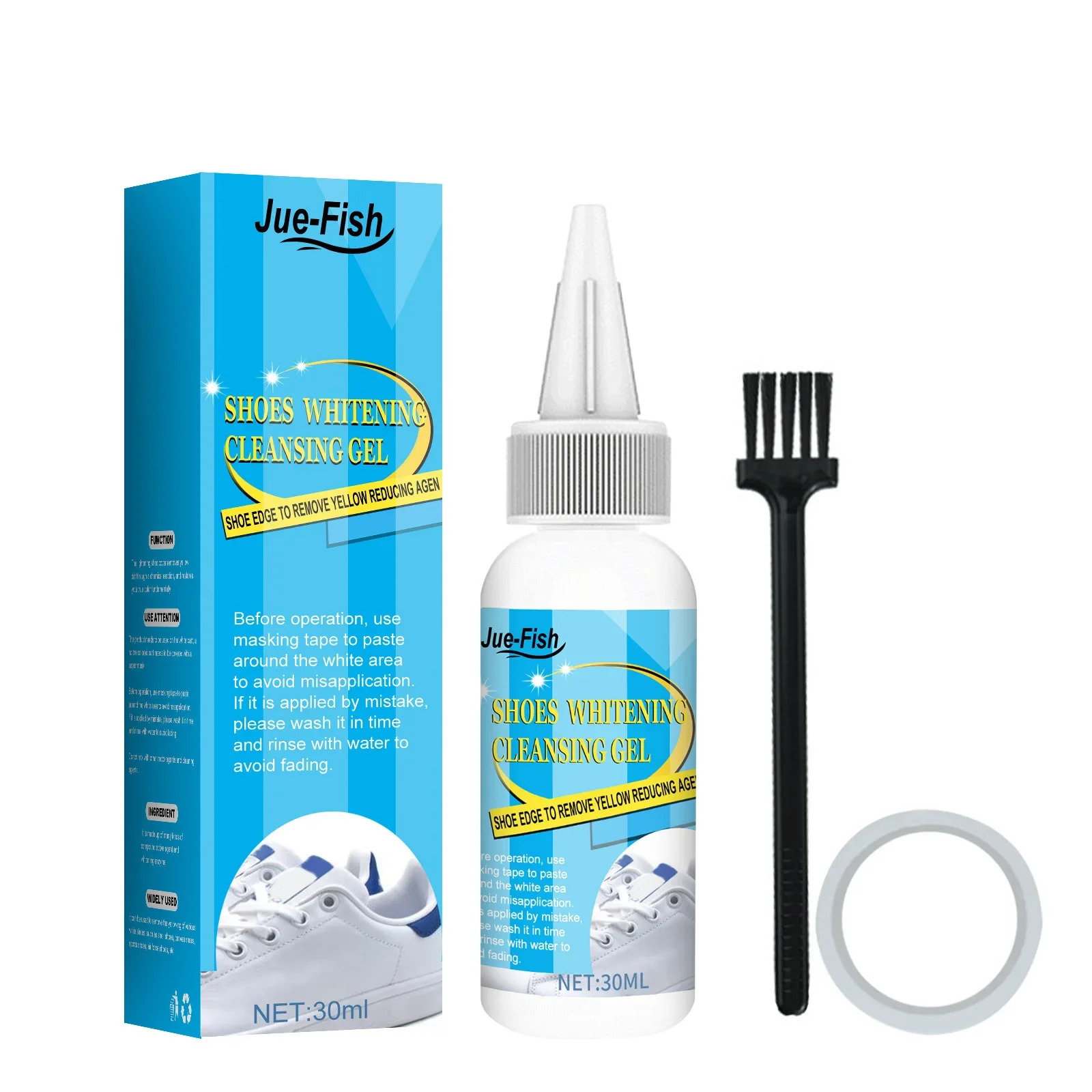 Scarpe bianche Gel per la puli - Sneaker Shoe Care Kit recensione e prezzo