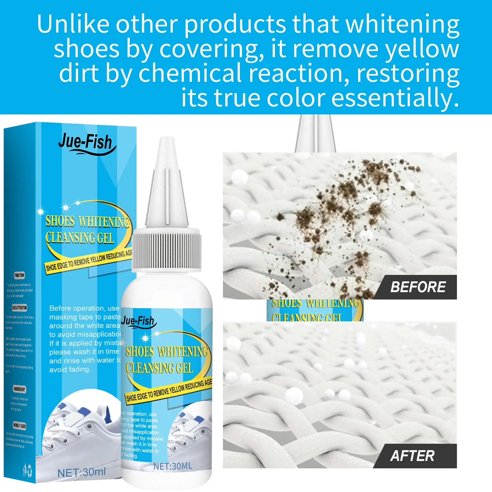 Scarpe bianche Gel per la puli - Sneaker Shoe Care Kit recensione e prezzo
