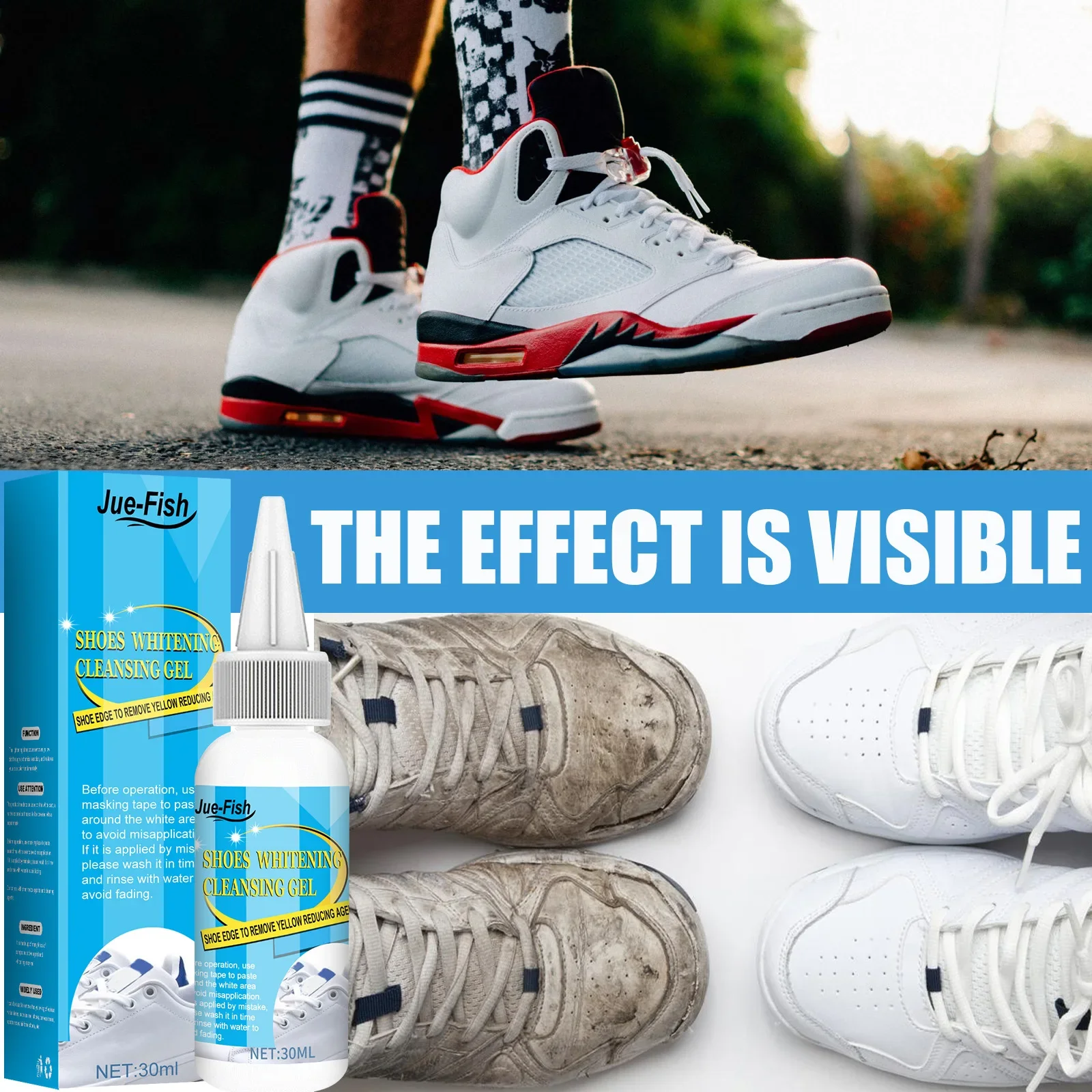 Scarpe bianche Gel per la puli - Sneaker Shoe Care Kit recensione e prezzo