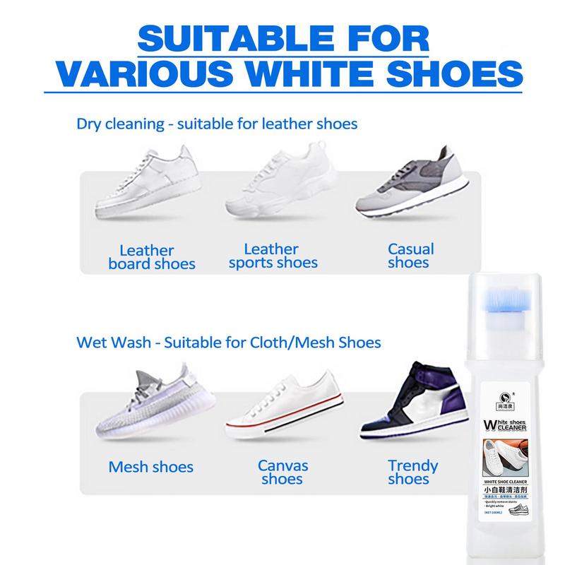 100ml portatile bianco deterge - Sneaker Cleaning Kit recensione e prezzo