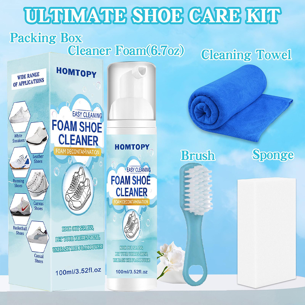 Kit per la pulizia delle scarp - Sneaker Shoe Care Kit recensione e prezzo
