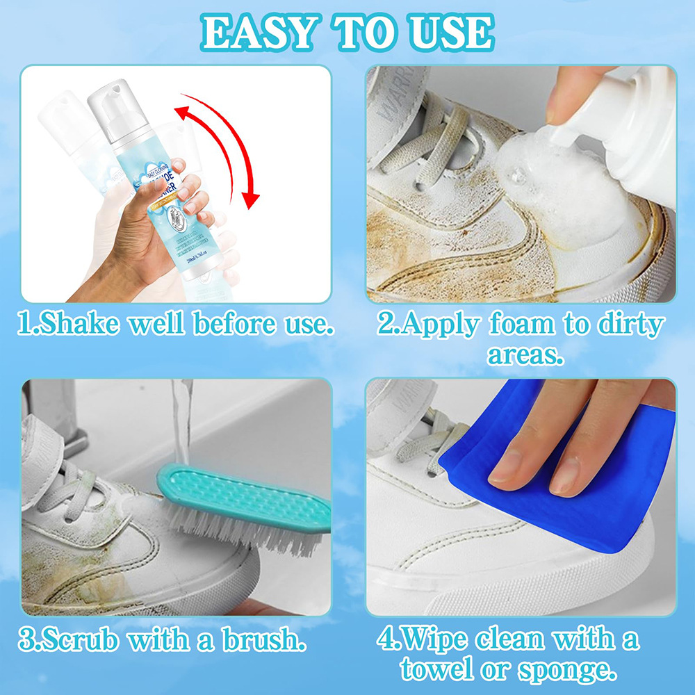 Kit per la pulizia delle scarp - Sneaker Shoe Care Kit recensione e prezzo